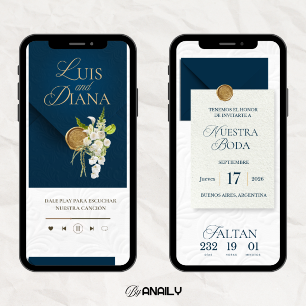 Plantilla - Luis y Diana