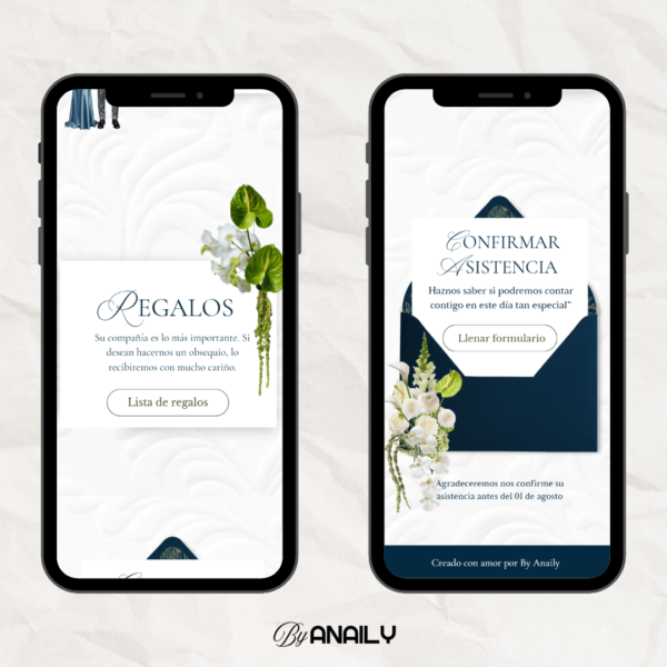 Plantilla - Luis y Diana